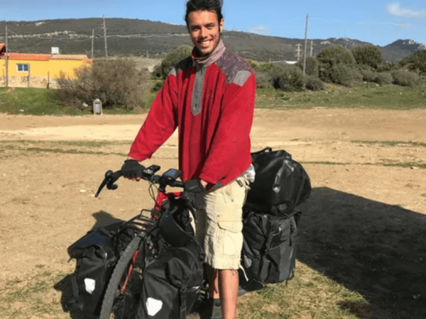 Diego De Amicis: viaggiare in bici per onorare la Vita